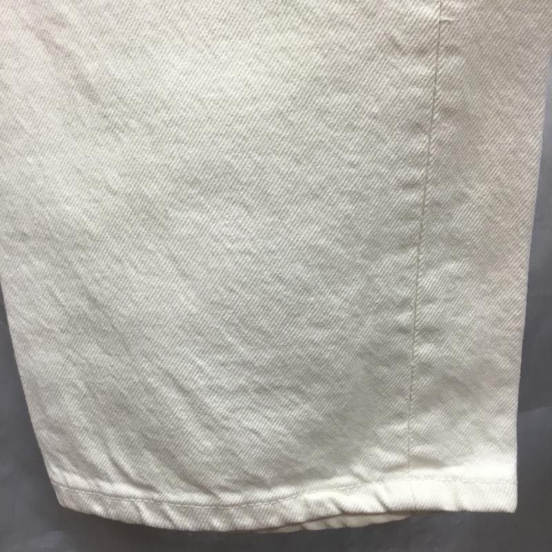 リーバイストラウスアンドコー Levi Strauss & co. パンツ デニム、ジーンズ デニムパンツ ストレートパンツ ジーンズ 31インチ 無地 白 / ホワイト /  メンズ USED 古着 中古 10121108