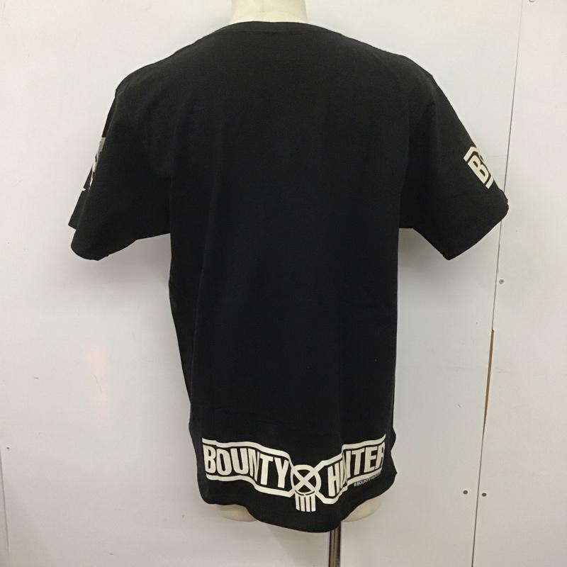バウンティーハンター BOUNTY HUNTER Tシャツ 半袖 半袖カットソー プリントTシャツ クルーネックカットソー L プリント 黒 / ブラック /  メンズ USED 古着 中古 10126521
