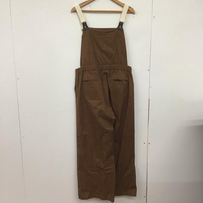 トゥデイフル TODAYFUL サロペット・オーバーオール サロペット、オーバーオール 11810322 Double Suspenders Salopette 36 無地 茶 / ブラウン /  レディース USED 古着 中古 10147154