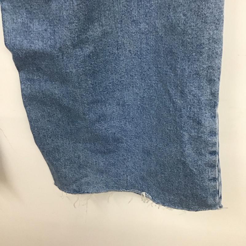 ザラ ZARA パンツ デニム、ジーンズ 36 無地 水色 / ライトブルー /  レディース USED 古着 中古 10106442