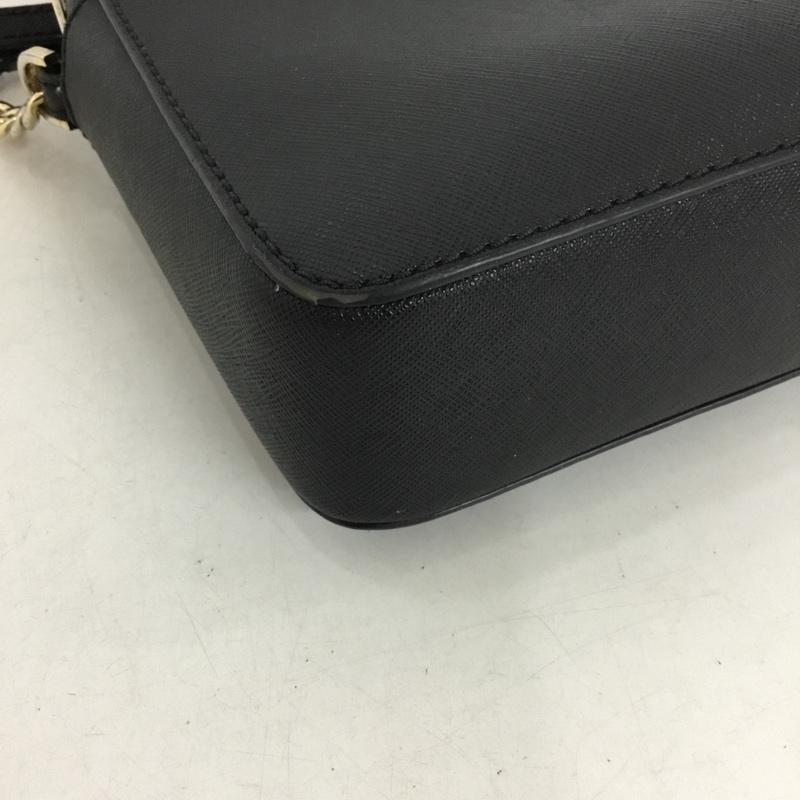 マイケルコース MICHAEL KORS ショルダーバッグ ショルダーバッグ 35T8GTTC9L レザ－ ロゴ、文字 黒 / ブラック / X 金 / ゴールド /  レディース USED 古着 中古 10149258