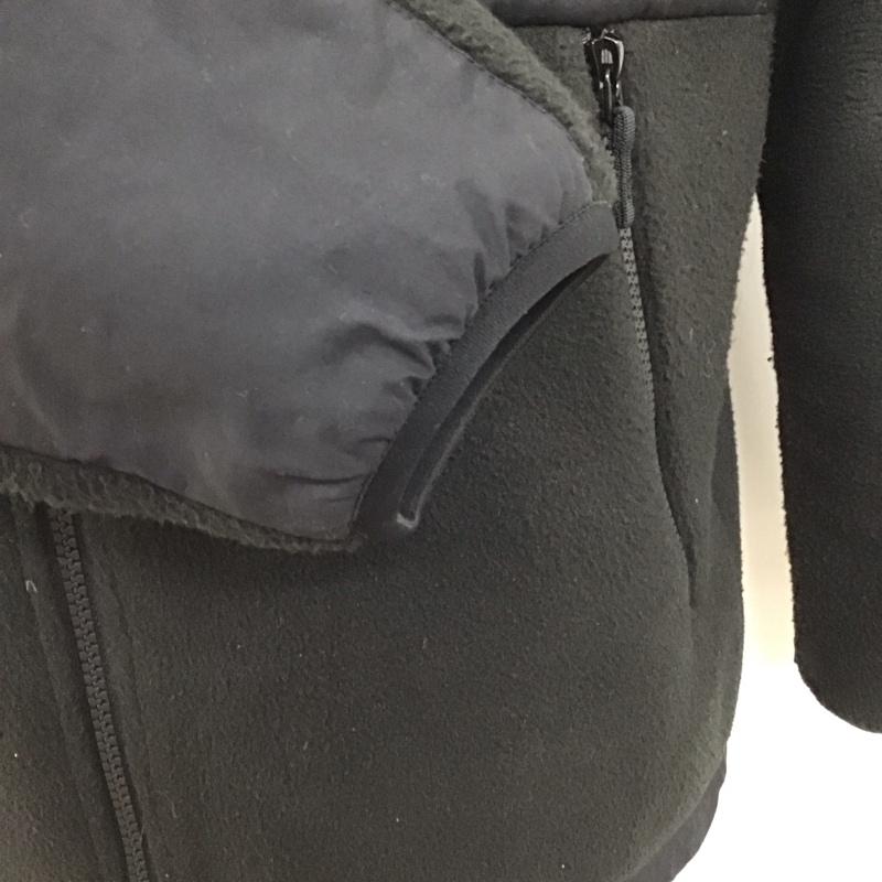 ザノースフェイス THE NORTH FACE ジャケット、上着 ジャケット、ブレザー NA71832 デナリフーディ ジップアップジャケット フリースジャケット M ロゴ、文字 黒 / ブラック /  メンズ USED 古着 中古 10117110