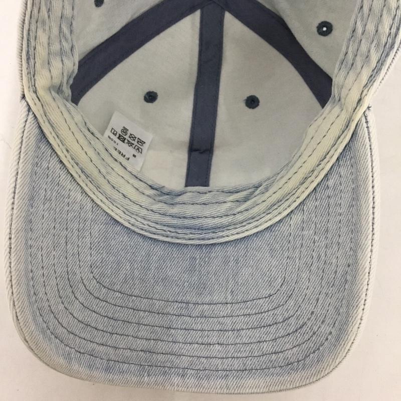 ザノースフェイス THE NORTH FACE 帽子 キャップ NN02044 ブリーチデニム FREE ロゴ、文字 水色 / ライトブルー /  メンズ USED 古着 中古 10129562