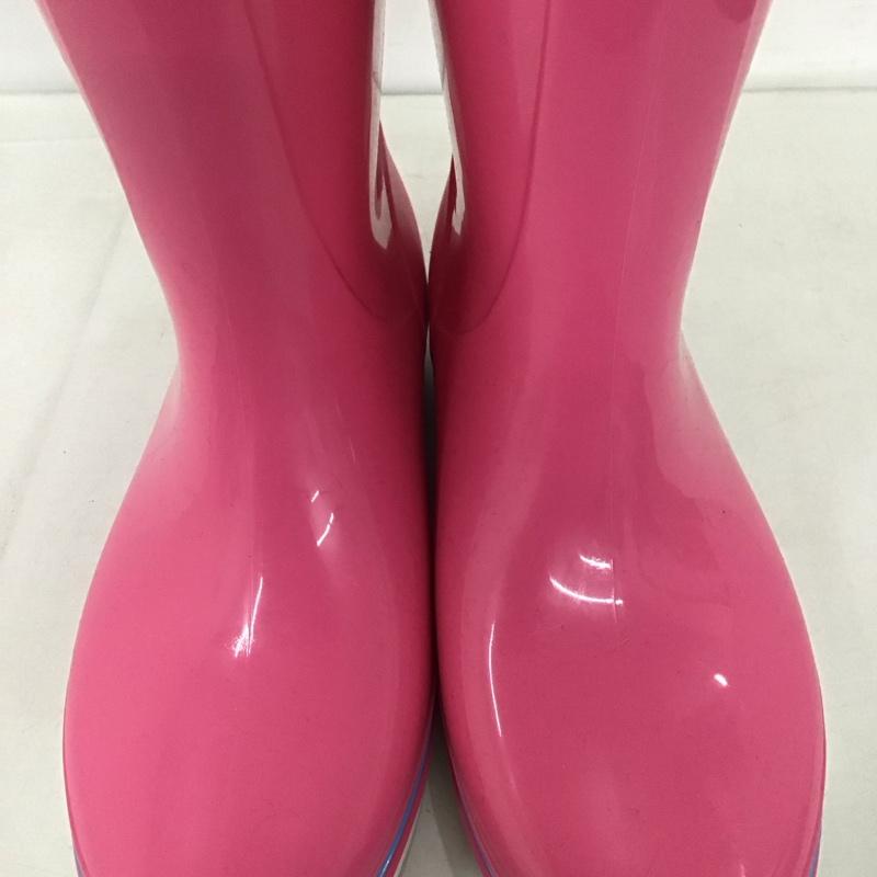 アキレス achilles シューズ シューズ OCB 0590 キッズ レインブーツ レインシューズ 長靴 箱有 20cm 20.0cm ロゴ、文字 桃 / ピンク /  ガールズ USED 古着 中古 10135277