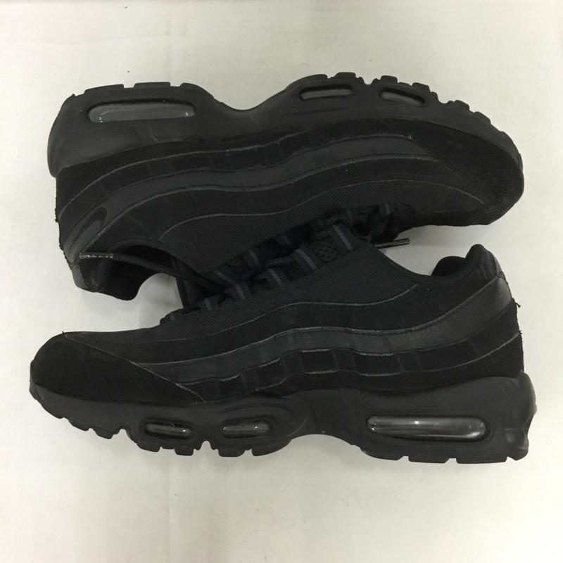 ナイキ NIKE スニーカー スニーカー 609048-092 AIR MAX 95 28cm 28.0cm ロゴ、文字 黒 / ブラック /  メンズ USED 古着 中古 10135518