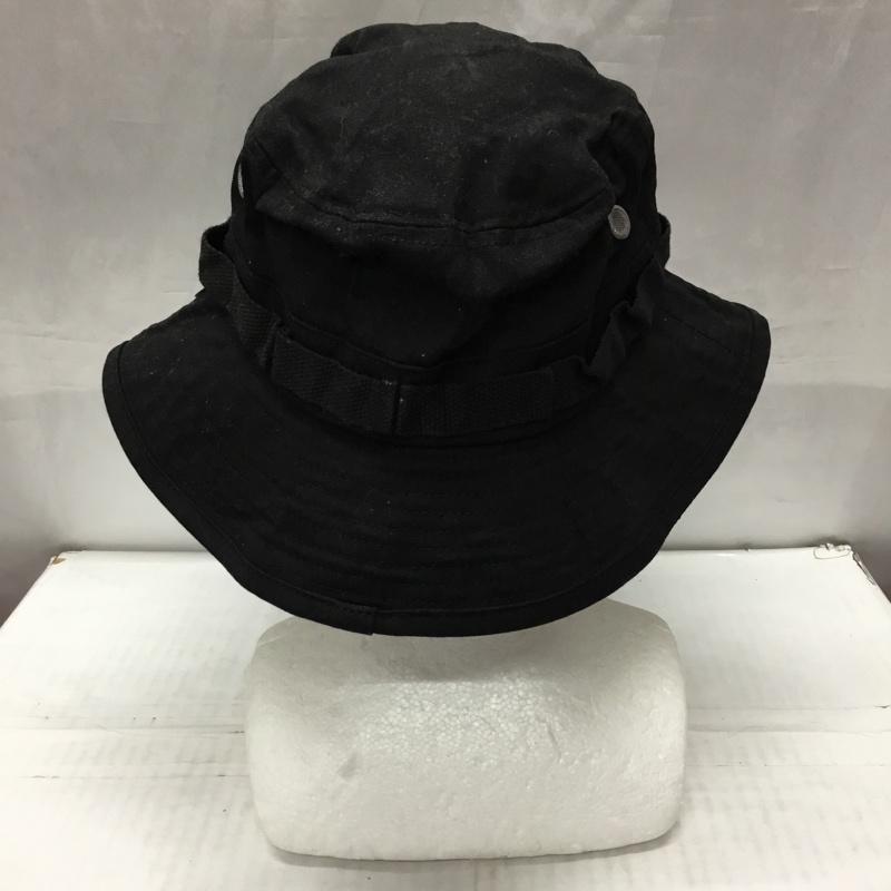 グッドスピード GOOD SPEED 帽子 ハット サファリハット ワンポイント 黒 / ブラック /  メンズ USED 古着 中古 10113967