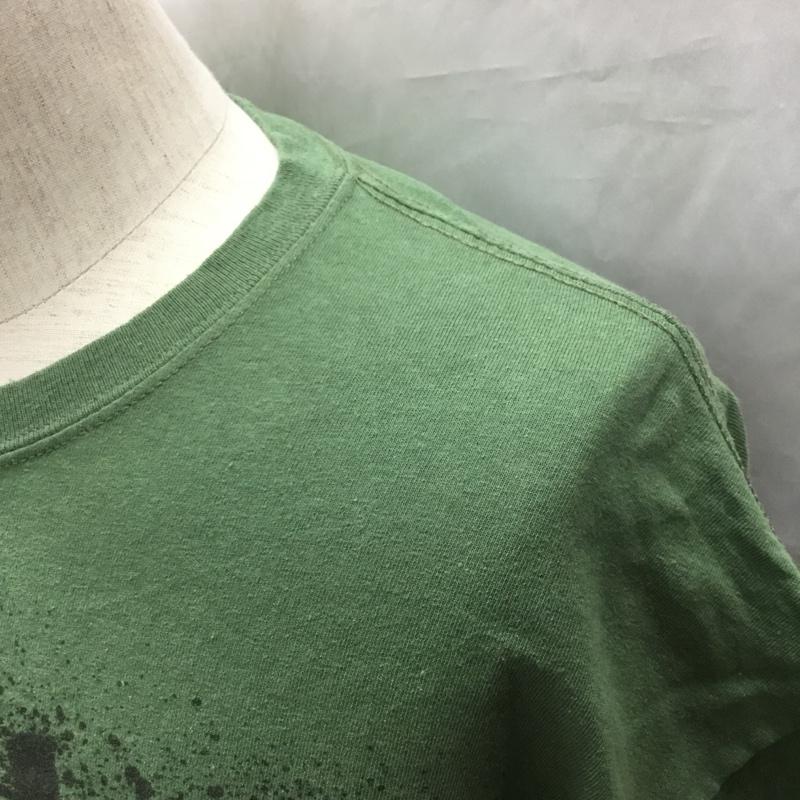 スナイパー SNIPEER Tシャツ 半袖 XL ロゴ、文字 カーキ / カーキ /  メンズ USED 古着 中古 10116029