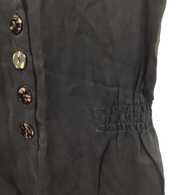 ザラ ZARA サロペット・オーバーオール サロペット、オーバーオール 4117 007 800 S 無地 黒 / ブラック /  レディース USED 古着 中古 10144430