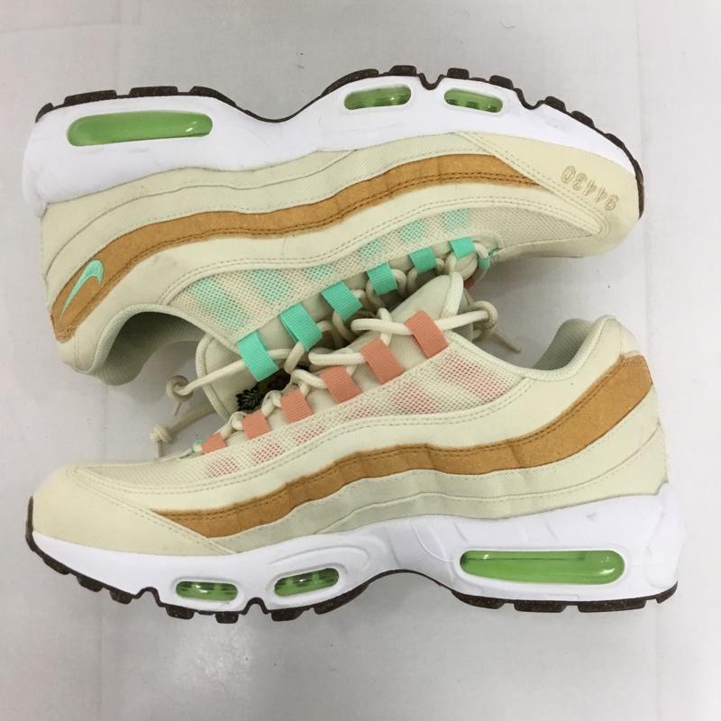 ナイキ NIKE スニーカー スニーカー CZ0154-100 AIR MAX 95 NRG 27.5cm 箱有 27.5cm ロゴ、文字 ベージュ / ベージュ / X 薄緑 / ライトグリーン /  メンズ USED 古着 中古 10128883