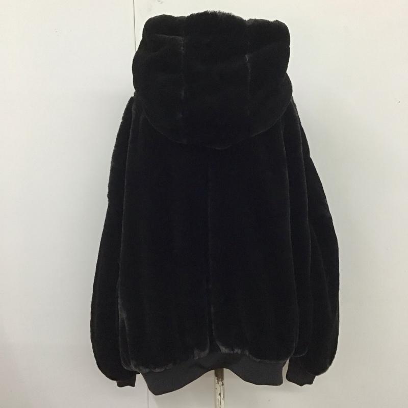 ザラ ZARA ジャケット、上着 ジャンパー、ブルゾン リバーシブル L 無地 黒 / ブラック /  レディース USED 古着 中古 10121379