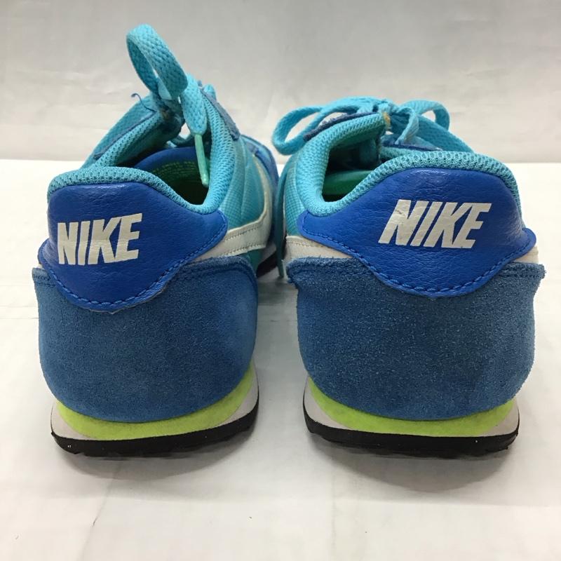 ナイキ NIKE スニーカー スニーカー 644451-417 WMNS GENICCO 24cm 24.0cm ロゴ、文字 青 / ブルー / X 水色 / ライトブルー /  レディース USED 古着 中古 10118772