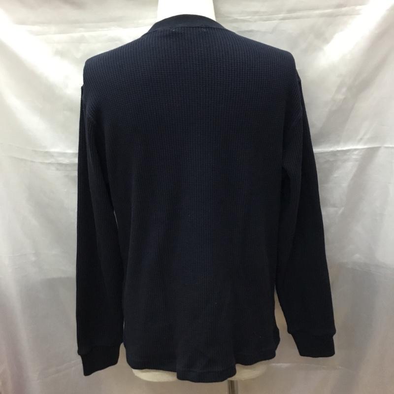 アデイインザライフ ユナイテッドアローズ A day in the life UNITED ARROWS カットソー 長袖 長袖カットソー クルーネックカットソー ロングスリーブカットソー 無地Tシャツ XL 無地 紺 / ネイビー /  メンズ USED 古着 中古 10113363