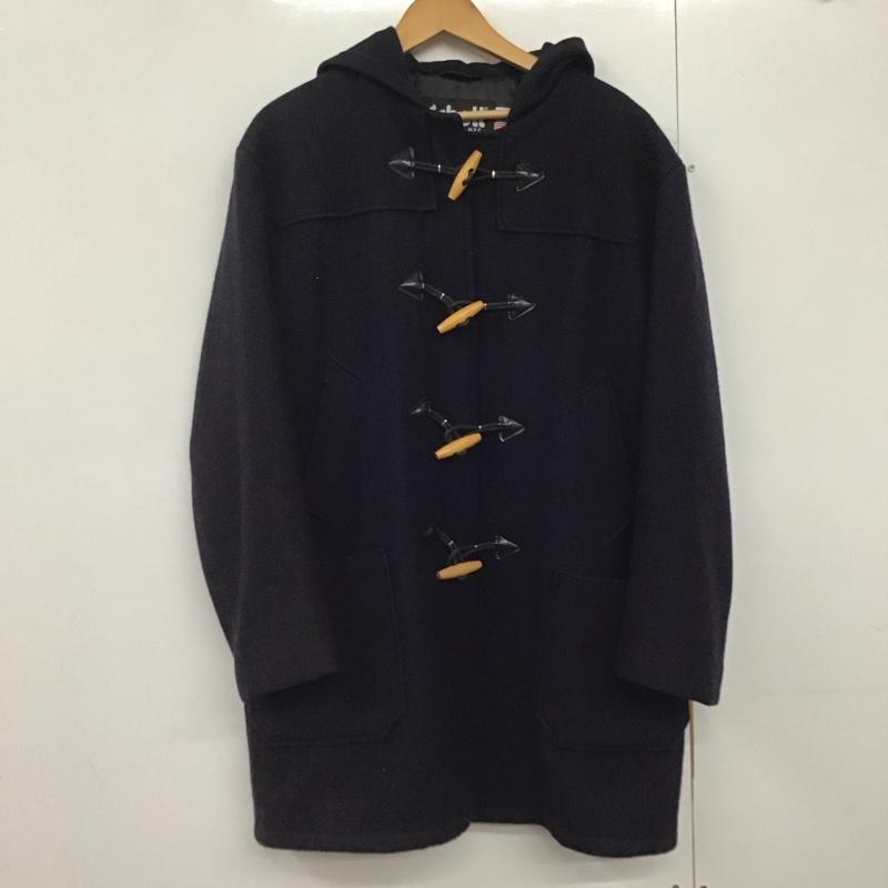 ショット schott コート コート一般 ダッフルコート ロングコート アウター 40 無地 紺 / ネイビー /  メンズ USED 古着 中古 10140908