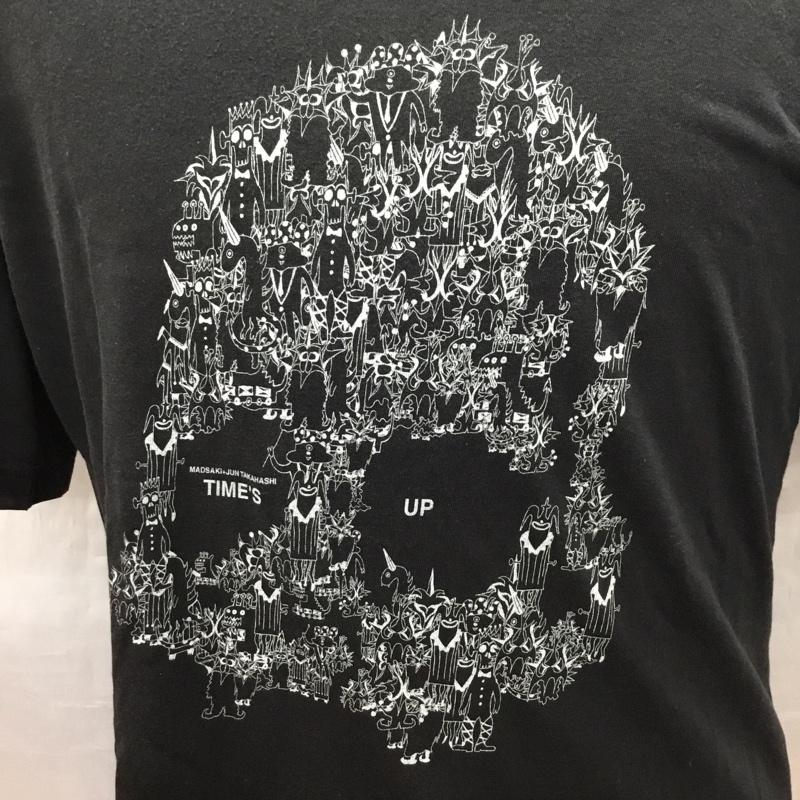 アンダーカバー UNDERCOVER Tシャツ 半袖 スカル ドクロ 2 プリント 黒 / ブラック /  メンズ USED 古着 中古 10117186