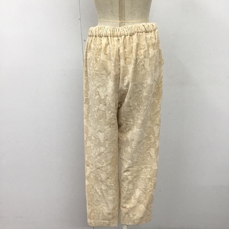 チチカカ TITICACA ボトムス ボトムス JWIBC340 テーパードパンツ ブロックプリント FREE 総柄 ベージュ / ベージュ /  レディース USED 古着 中古 10109460