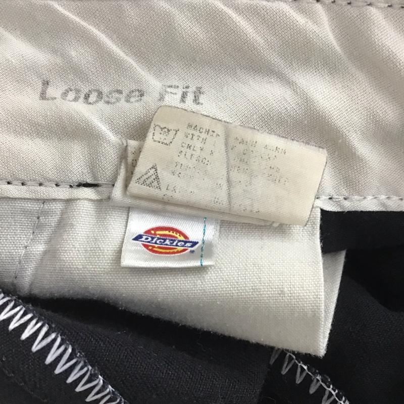 ディッキーズ Dickies パンツ ショートパンツ ショートパンツ ハーフパンツ カジュアルパンツ 34インチ ロゴ、文字 黒 / ブラック /  メンズ USED 古着 中古 10145533