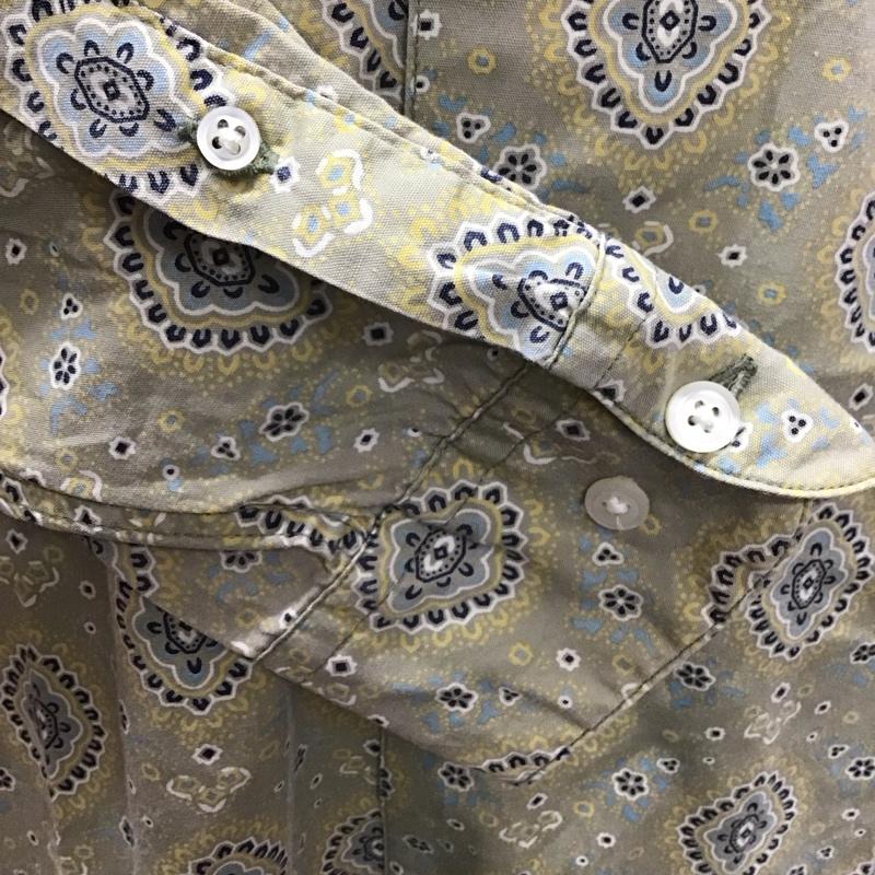 ギャップ GAP シャツ、ブラウス 長袖 長袖シャツ ボタンダウンシャツ カジュアルシャツ ペイズリー 総柄 90s M 総柄 X ペイズリー マルチカラー / マルチカラー /  メンズ USED 古着 中古 10110979