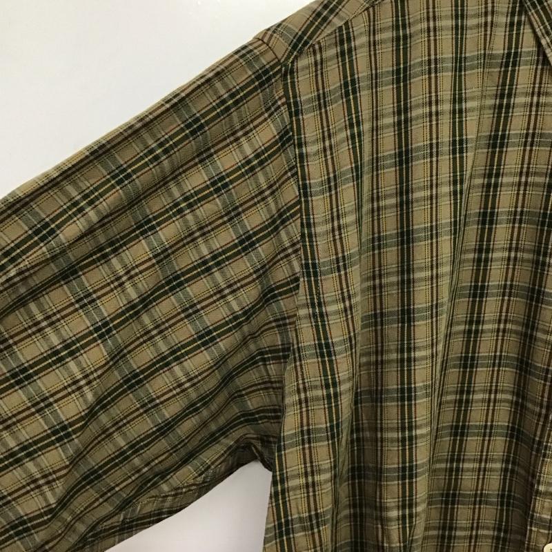 古着 USED シャツ、ブラウス 長袖 長袖シャツ チェックシャツ カラーシャツ ボタンダウンシャツ L チェック マルチカラー / マルチカラー /  メンズ USED 古着 中古 10130131