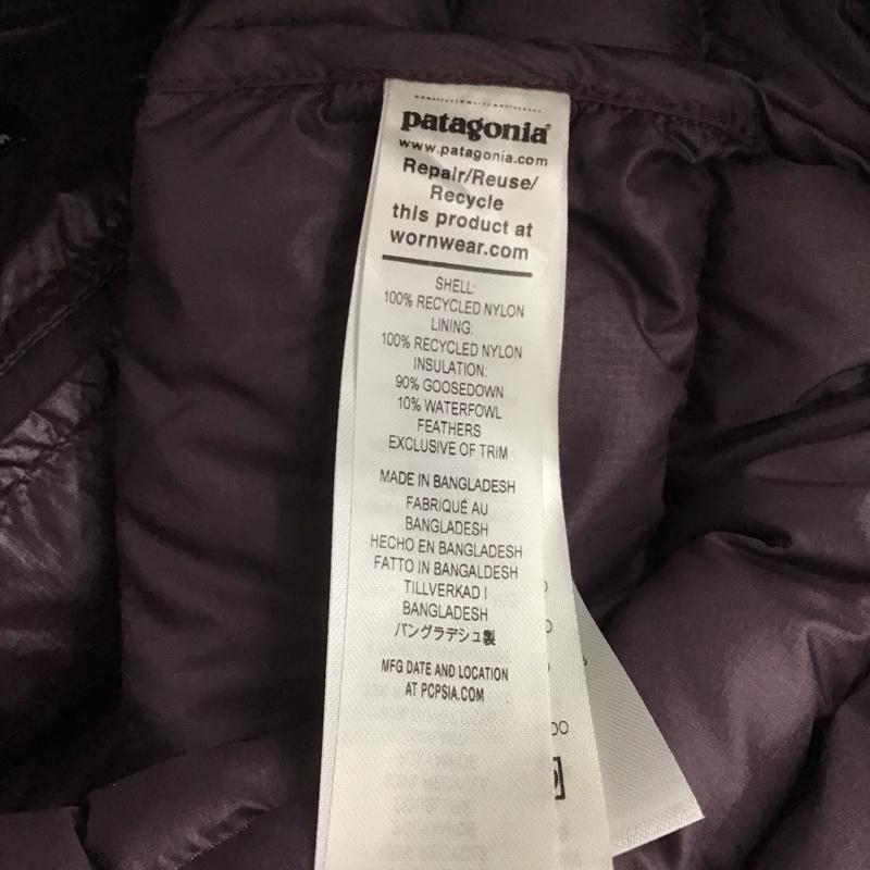 パタゴニア patagonia ジャケット、上着 ダウンジャケット 84675fa23 Down Sweater ダウンセーター ダウンジャケット XL 無地 紫 / パープル /  メンズ USED 古着 中古 10143333