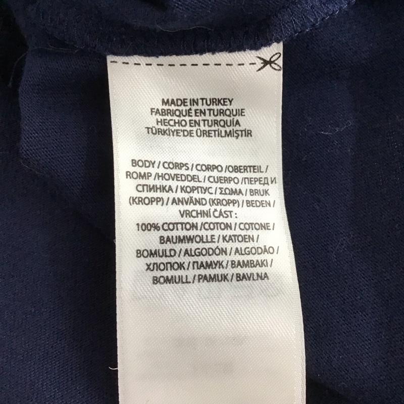 ポロラルフローレン POLO RALPH LAUREN Tシャツ 半袖 L ロゴ、文字 X プリント 紺 / ネイビー /  レディース USED 古着 中古 10150804