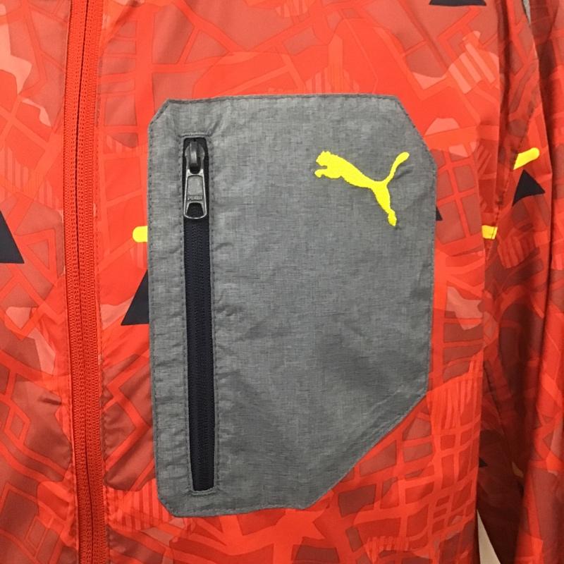 プーマ PUMA ジャケット、上着 ジャンパー、ブルゾン L  赤 / レッド /  メンズ USED 古着 中古 10106077