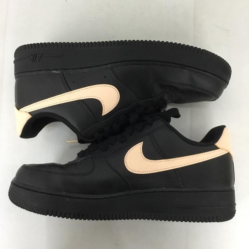 ナイキ NIKE スニーカー スニーカー 315115-039 WMNS AIR FORCE 1 07 27.5cm 27.5cm ロゴ、文字 黒 / ブラック / X 桃 / ピンク /  メンズ USED 古着 中古 10129546