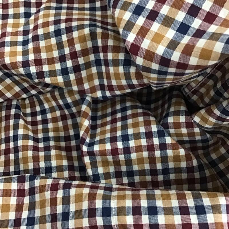 フレッドペリー FRED PERRY シャツ、ブラウス 長袖 長袖シャツ チェックシャツ カラーシャツ ボタンダウンシャツ M チェック マルチカラー / マルチカラー /  メンズ USED 古着 中古 10131109