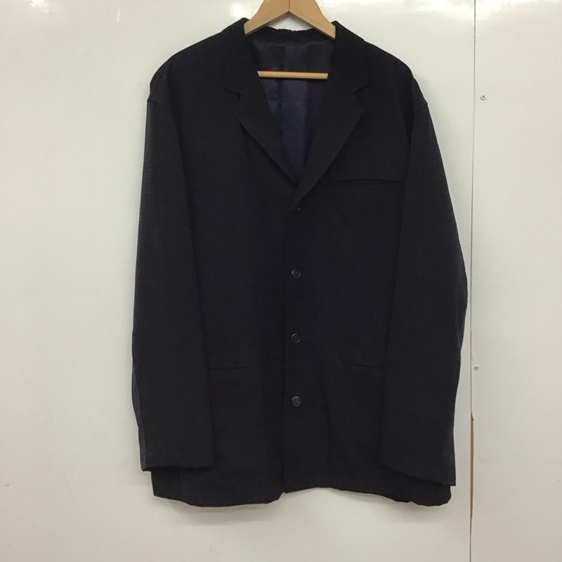 ワイズフォーメン Y s for men ジャケット、上着 ジャケット、ブレザー ジャケット アウター カラージャケット M 無地 紺 / ネイビー /  メンズ USED 古着 中古 10149937