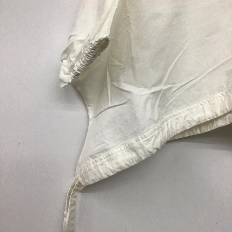 ザラ ZARA カットソー 半袖 半袖カットソー 無地Tシャツ クルーネックカットソー L 無地 白 / ホワイト /  レディース USED 古着 中古 10143831