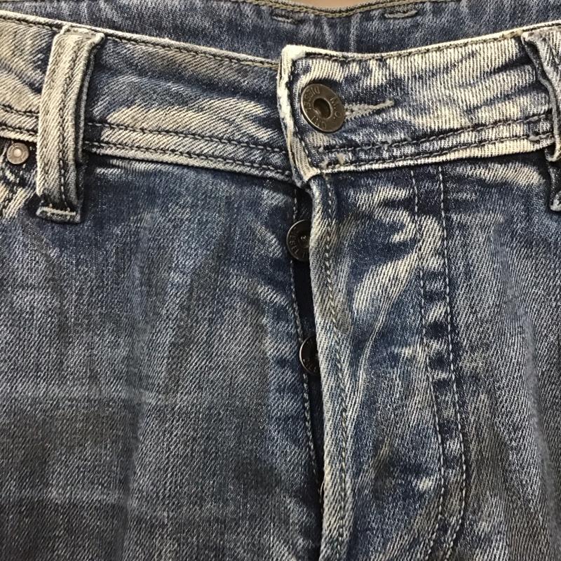 ディーゼル DIESEL パンツ デニム、ジーンズ デニムパンツ スリムパンツ ストレッチパンツ ジーンズ 31インチ 無地 インディゴ / インディゴ /  メンズ USED 古着 中古 10108489