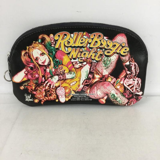エロスティカ EROSTiKA ポーチ ポーチ ROLLER BOOGIE NIGHT レザーポーチ  黒 / ブラック /  メンズ USED 古着 中古 10129593