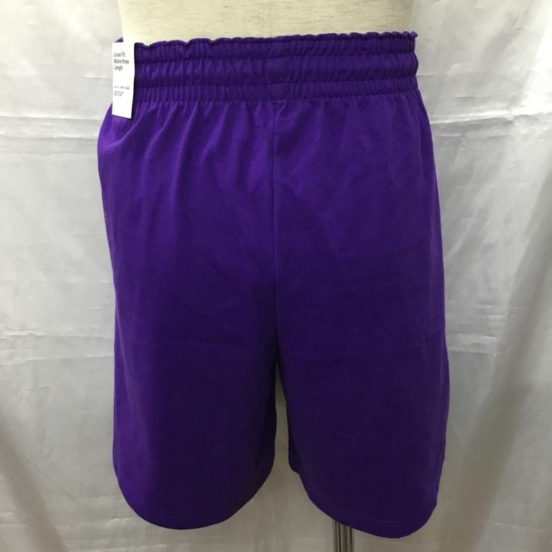 ナイキ NIKE パンツ ショートパンツ FB6958-504 バスケットボール ハーフパンツ スウェット M ロゴ、文字 紫 / パープル /  メンズ USED 古着 中古 10115689
