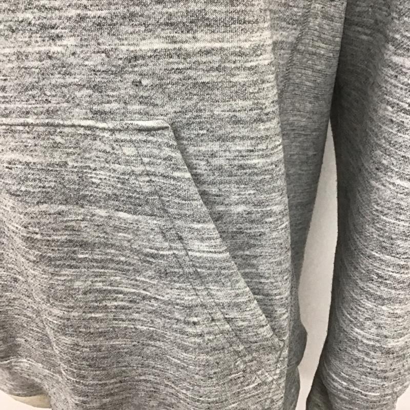 ザノースフェイス THE NORTH FACE パーカー 長袖 nt12103z 長袖パーカー フード付きパーカー プルオーバーパーカー M ロゴ、文字 灰 / グレー /  メンズ USED 古着 中古 10107681