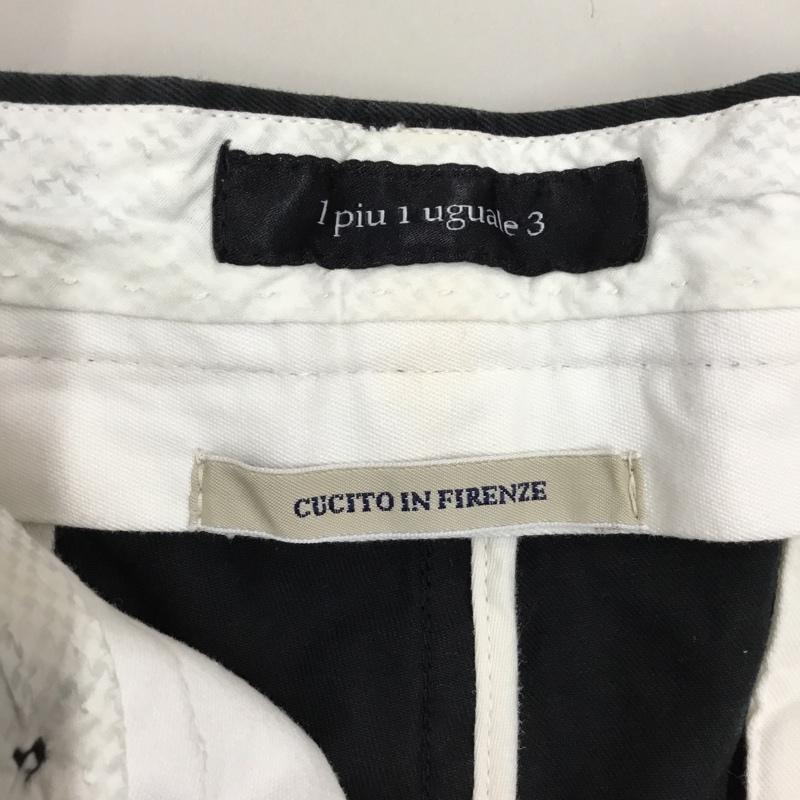 ウノピュウノウグァーレトレリラックス 1piu1uguale3 RELAX パンツ ショートパンツ 無地 黒 / ブラック /  メンズ USED 古着 中古 10108386