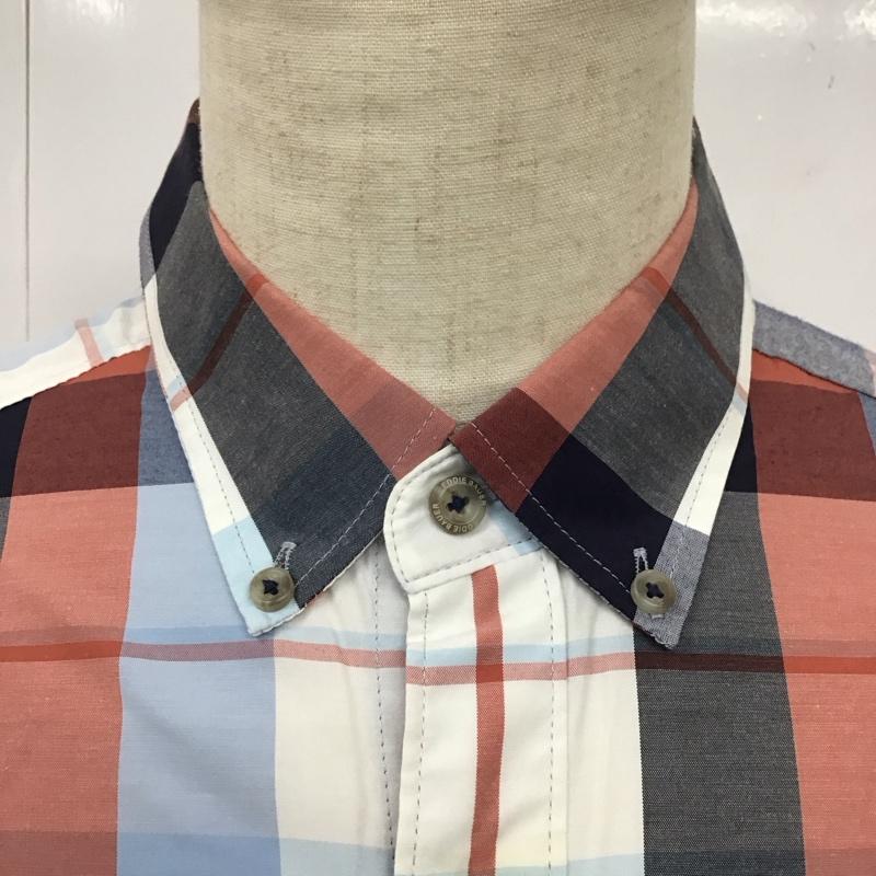 エディーバウアー Eddie Bauer シャツ、ブラウス 長袖 長袖シャツ カラーシャツ ポケットシャツ 長袖カットソー チェックシャツ L チェック マルチカラー / マルチカラー /  メンズ USED 古着 中古 10115310