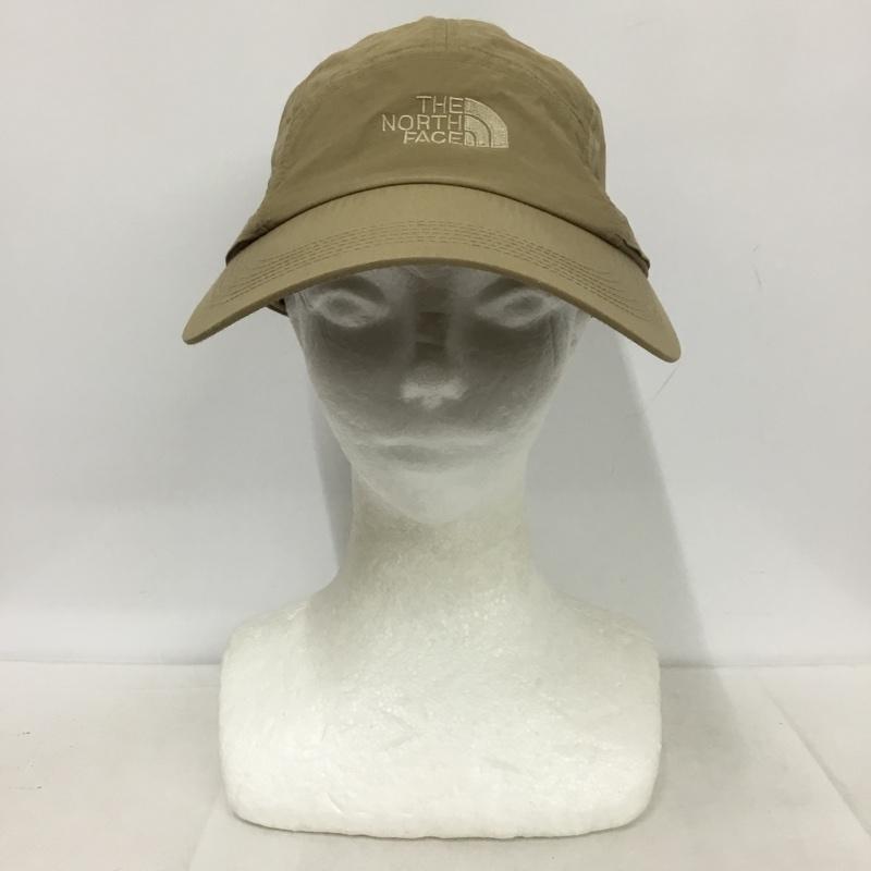 ザノースフェイス THE NORTH FACE 帽子 キャップ NN02308 サンシールドキャップ ロゴ、文字 ベージュ / ベージュ /  メンズ USED 古着 中古 10137145