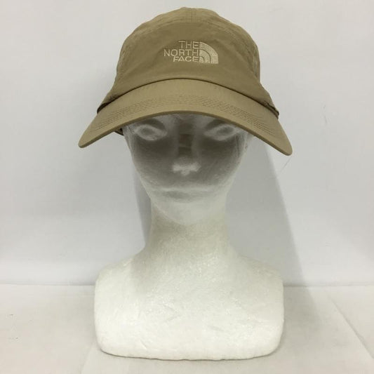 ザノースフェイス THE NORTH FACE 帽子 キャップ NN02308 サンシールドキャップ ロゴ、文字 ベージュ / ベージュ /  メンズ USED 古着 中古 10137145