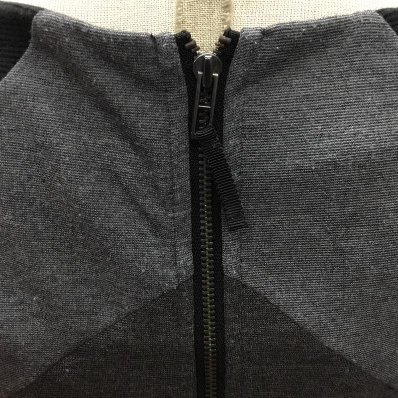 アルマーニエクスチェンジ ARMANI EXCHANGE ワンピース ひざ丈スカート 半袖 バックファスナー S 無地 黒 / ブラック / X 灰 / グレー /  レディース USED 古着 中古 10107336