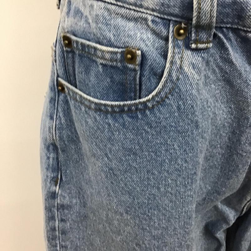 フリークスストア FREAK S STORE パンツ デニム、ジーンズ デニムパンツ ストレートパンツ ワイドパンツ カジュアルパンツ M 無地 インディゴ / インディゴ /  レディース USED 古着 中古 10114448