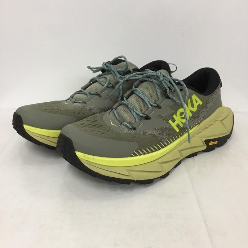 ホカ HOKA スニーカー スニーカー 1141610 SKYLINE-FLOAT X 30cm 30.0cm ロゴ、文字 カーキ / カーキ /  メンズ USED 古着 中古 10134544