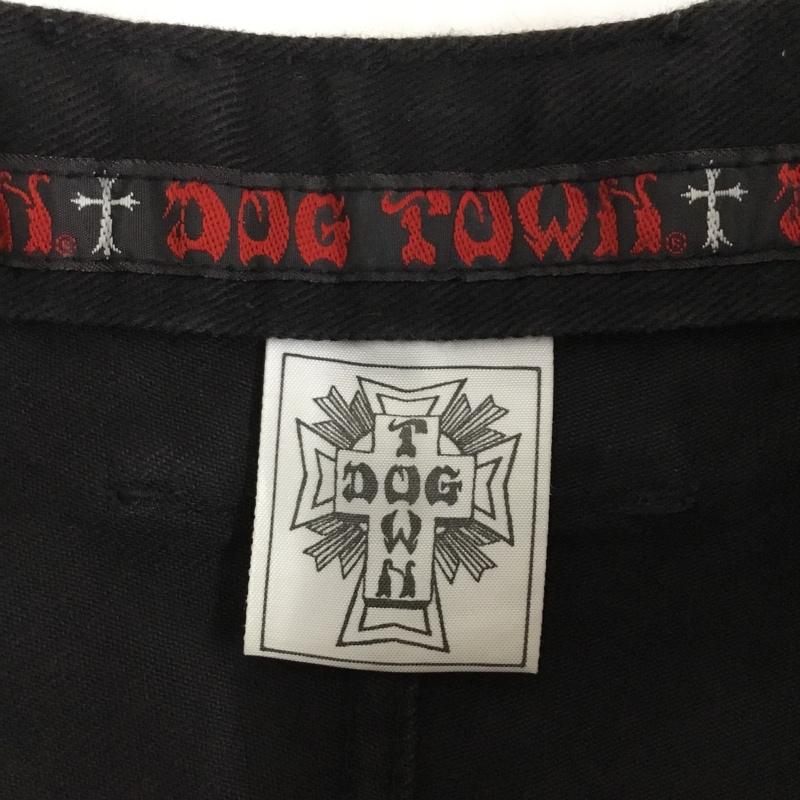 ドッグタウン DOGTOWN パンツ ショートパンツ ショートパンツ ハーフパンツ カジュアルパンツ デニムパンツ M ロゴ、文字 黒 / ブラック /  メンズ USED 古着 中古 10117098