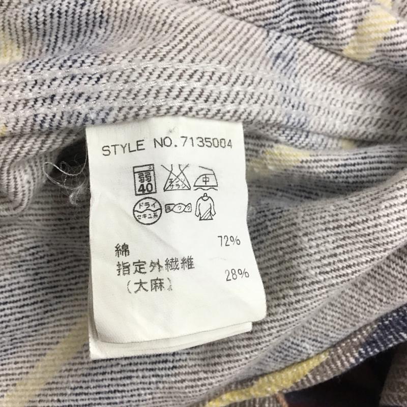 マナスタッシュ MANASTASH シャツ、ブラウス 長袖 長袖シャツ チェックシャツ カラーシャツ M プリント マルチカラー / マルチカラー /  メンズ USED 古着 中古 10147502