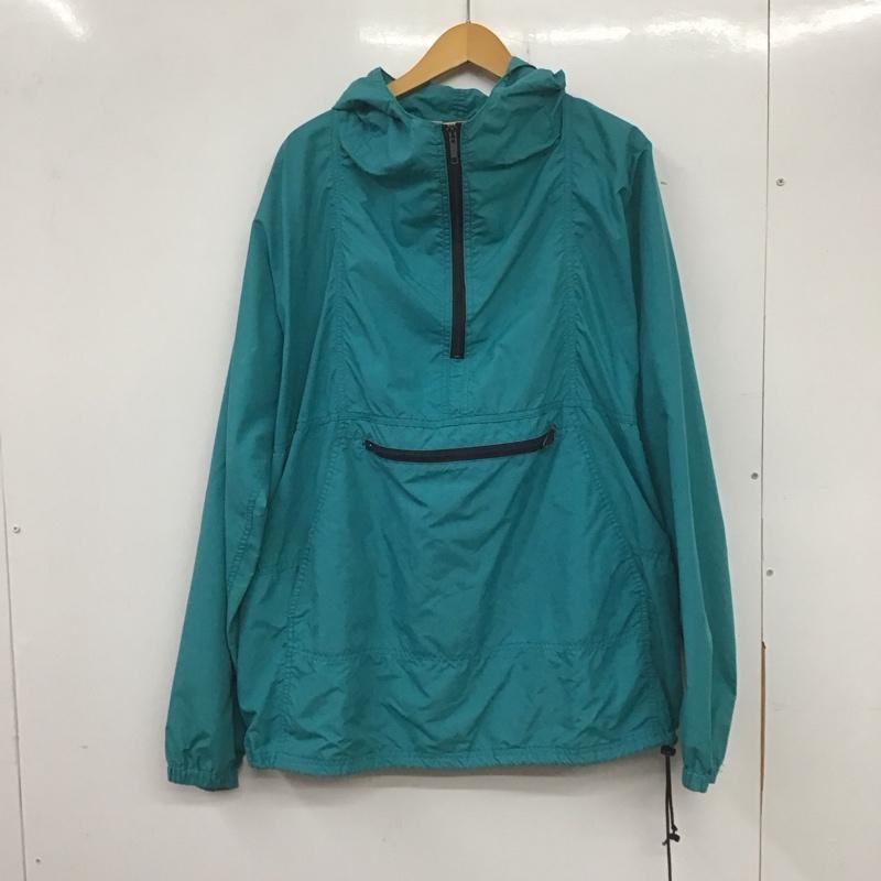 エルエルビーン L.L.Bean ジャケット、上着 ジャンパー、ブルゾン ナイロンジャケット カジュアルジャケット アウター プルオーバー 70s XL 無地 青 / ブルー /  メンズ USED 古着 中古 10139895