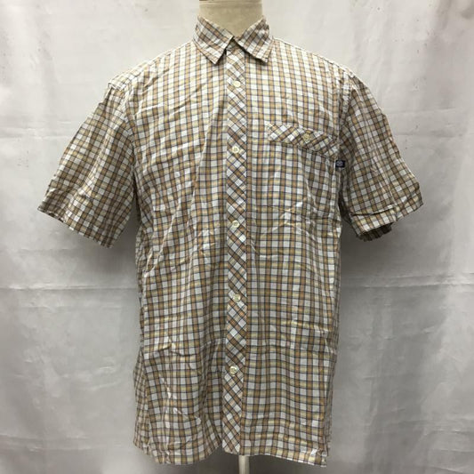 ステューシー STUSSY シャツ、ブラウス 半袖 半袖シャツ カラーシャツ 半袖カットソー チェックシャツ M チェック マルチカラー / マルチカラー /  メンズ USED 古着 中古 10106408