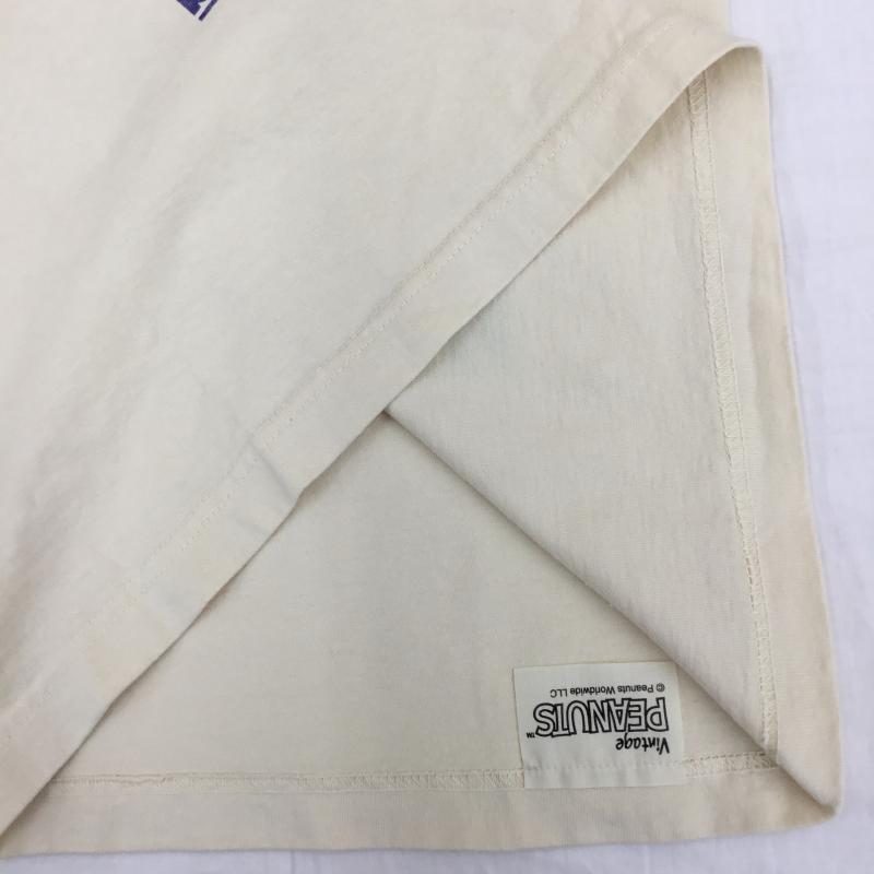 トイズマッコイ TOYS McCOY Tシャツ 半袖 PEANUTS S キャラクター アイボリー / アイボリー /  メンズ USED 古着 中古 10141211