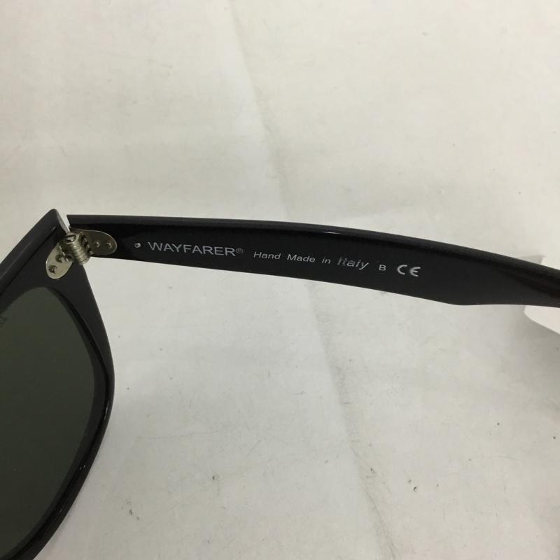 レイバン Ray-Ban めがね・サングラス サングラス RB2140-F WAYFARER カラーレンズ ケース付き ロゴ、文字 黒 / ブラック /  メンズ USED 古着 中古 10129408