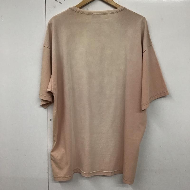 ディーゼル DIESEL Tシャツ 半袖 L 無地 桃 / ピンク /  メンズ USED 古着 中古 10128576