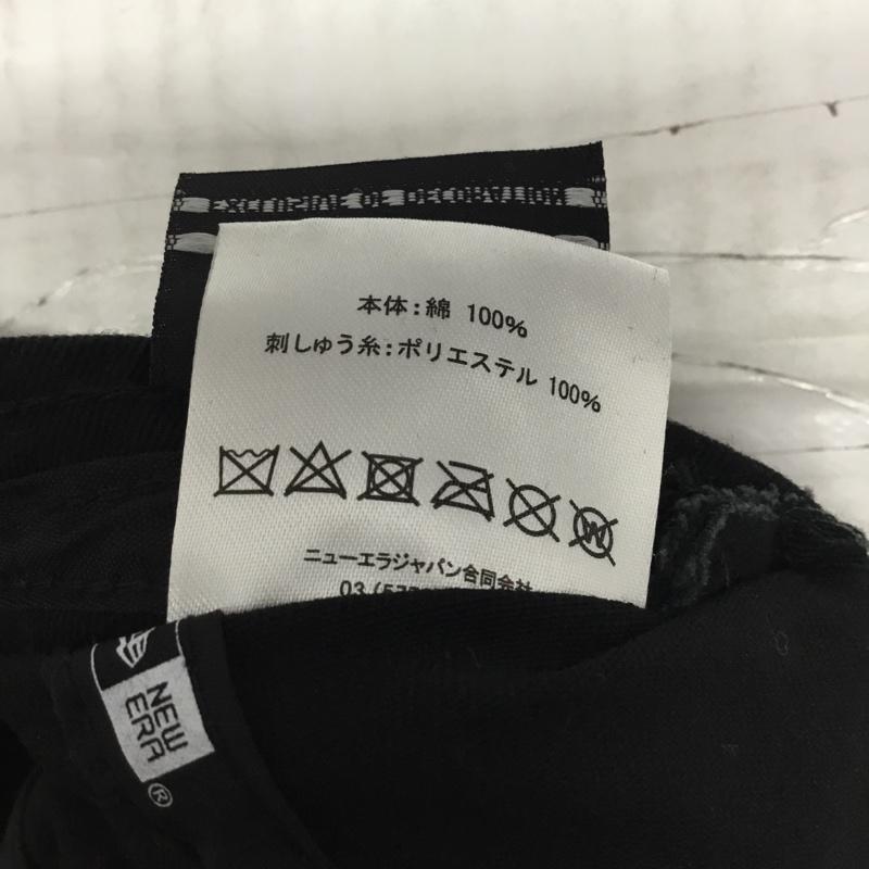 ニューエラ NEW ERA 帽子 キャップ カジュアルクラシック ロゴ、文字 黒 / ブラック /  メンズ USED 古着 中古 10107903