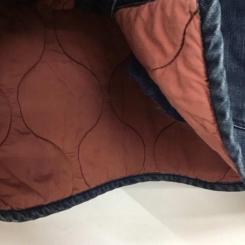 ネイタルデザイン NATAL DESIGN ジャケット、上着 ジャケット、ブレザー デニムジャケット キルテッドシャツ4 S ロゴ、文字 青 / ブルー /  メンズ USED 古着 中古 10139422