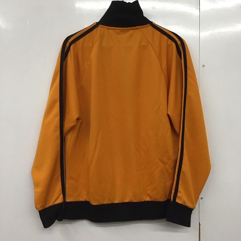 カッパ Kappa ジャケット、上着 ジャケット、ブレザー KPO-22053 ジャージ M ワンポイント 橙 / オレンジ / X 黒 / ブラック /  メンズ USED 古着 中古 10144098